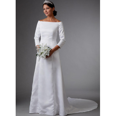 Střih Butterick 6639 plesové šaty, svatební šaty