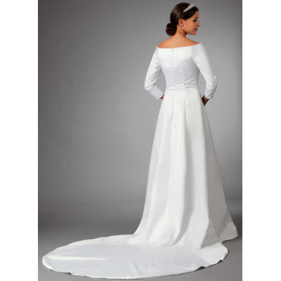 Střih Butterick 6639 plesové šaty, svatební šaty