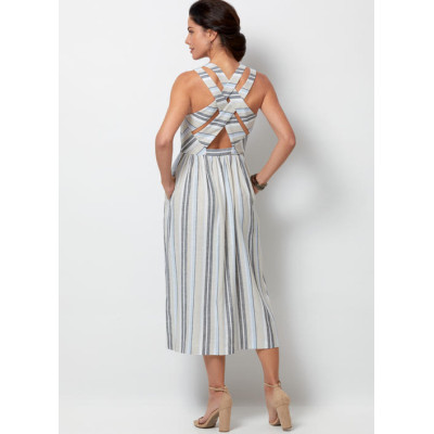 Střih Butterick 6661 šaty na ramínka