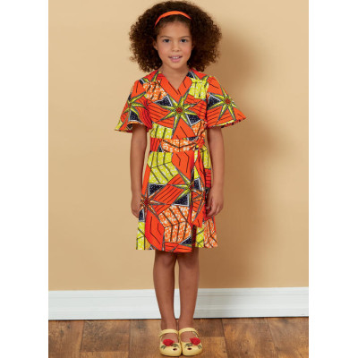 Střih Butterick 6654 zavinovací šaty