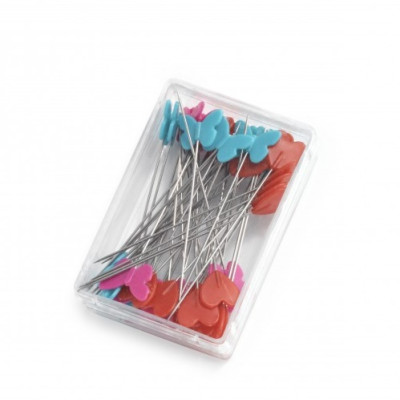 Špendlíky s ozdobnou hlavičkou (50 ks) PRYM Love