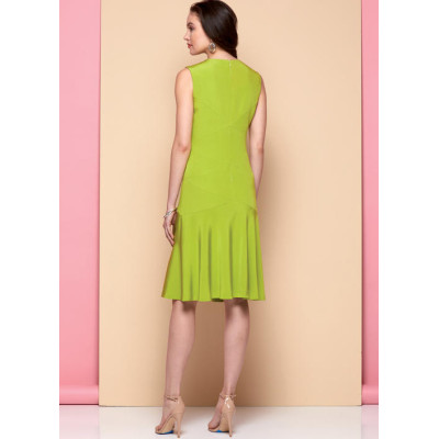 Střih Vogue 9369 šaty bez rukávů, Claire Shaeffer´s