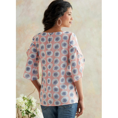 Střih Butterick 6687 halenka (4 varianty)