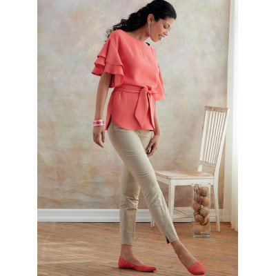 Střih Butterick 6685 halenka (4 varianty)