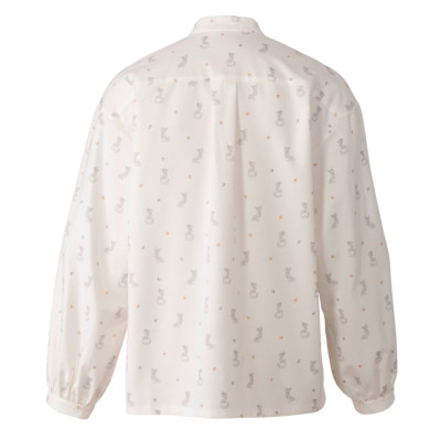 Střih Burda číslo 6263 košile, košile s vázačkou, dlouhá košile