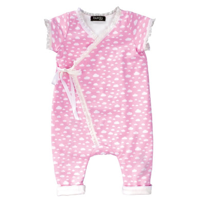 Střih Burda číslo 9314 dětské zavinovací bodýčko