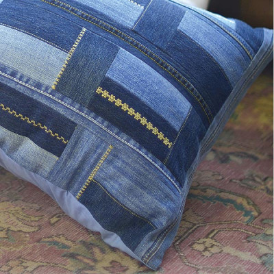 Džínová nit Gütermann DENIM 100 m modrá