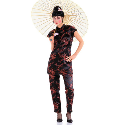 Střih Burda číslo 2773 Asiatka, Suzi Wong, kimono