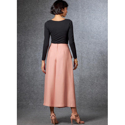 Střih Vogue 1685 kalhoty, kalhotová sukně