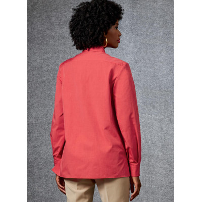 Střih Vogue 1678 košilová tunika, košile