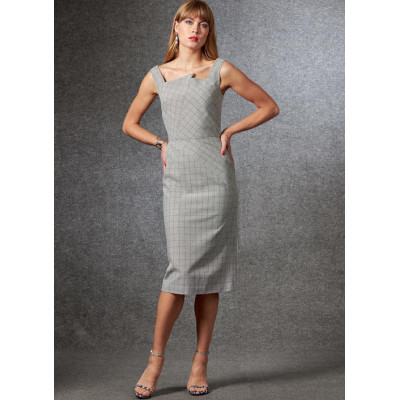 Střih Vogue 1673 pouzdrové šaty na ramínka