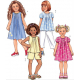 Střih Butterick 4176 dětské šaty, halenka, šortky, kalhoty