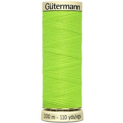 3835 Univerzální šicí nit Gütermann 100% PES neonová žlutá