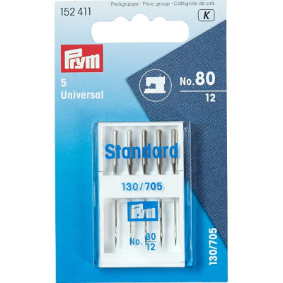 Jehly do šicího stroje, univerzální vel. 80 PRYM