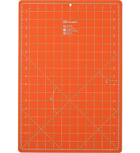 Řezací podložka 30 x 45 cm oranžová PRYM
