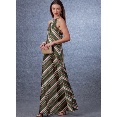 Střih Vogue 1697 šaty s nahými zády