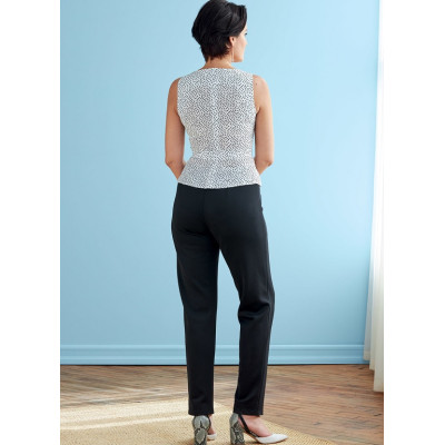 Střih Butterick 6738 sako, šaty, top, sukně, kalhoty