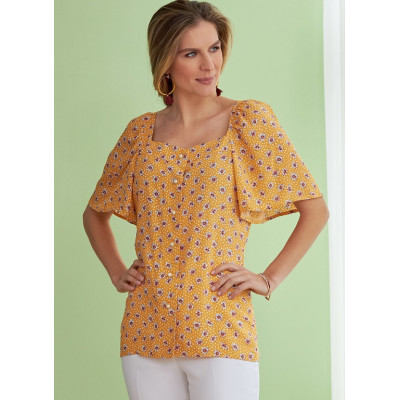 Střih Butterick 6733 propínací halenka