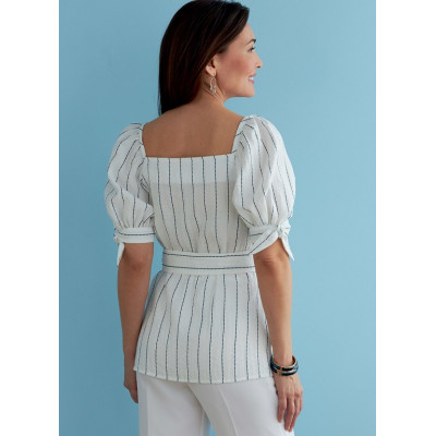 Střih Butterick 6733 propínací halenka