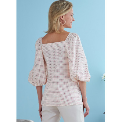 Střih Butterick 6733 propínací halenka