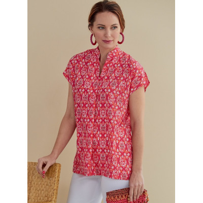 Střih Butterick 6768 volná košile