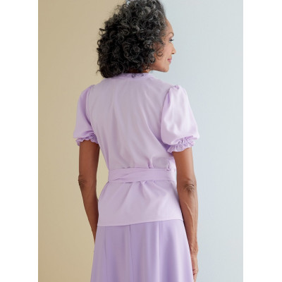 Střih Butterick 6767 zavinovací halenka