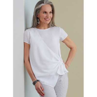 Střih Butterick 6765 zavinovací tričko