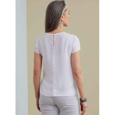 Střih Butterick 6765 zavinovací tričko