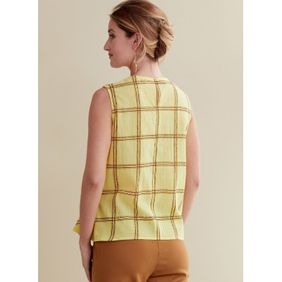 Střih Butterick 6765 zavinovací tričko