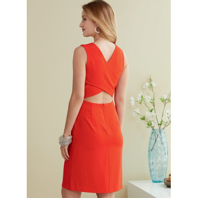 Střih Butterick 6760 zavinovací šaty, overal, designer: Lisette