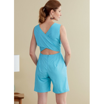 Střih Butterick 6760 zavinovací šaty, overal, designer: Lisette