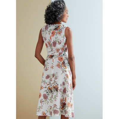 Střih Butterick 6759 šaty s propínací sukní