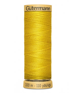 688 Bavlněná nit Gütermann 100 m, žlutá