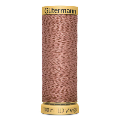 2626 Bavlněná nit Gütermann 100 m, starorůžová
