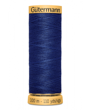 5123 Bavlněná nit Gütermann 100 m, tmavě modrá