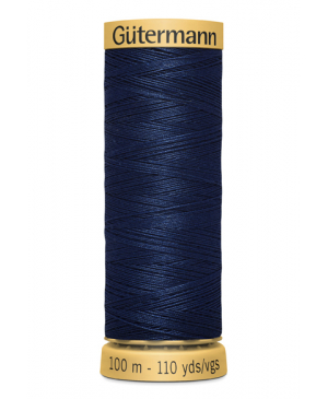 5322 Bavlněná nit Gütermann 100 m, tmavě modrá