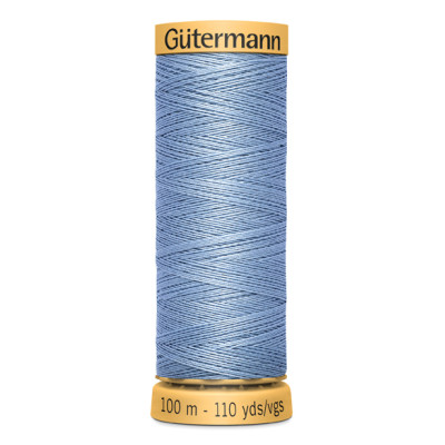 5826 Bavlněná nit Gütermann 100 m, světle modrá