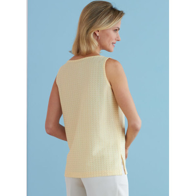 Střih Butterick 6751 tričko, tričko s dlouhým rukávem, tílko