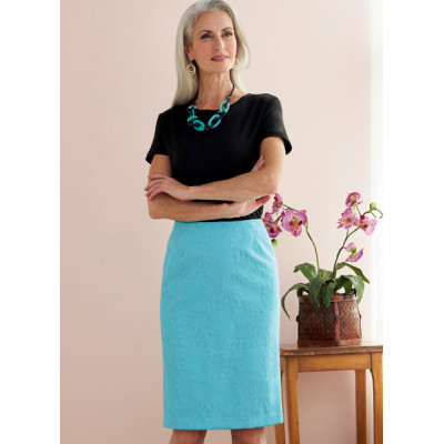 Střih Butterick 6746 rovná sukně