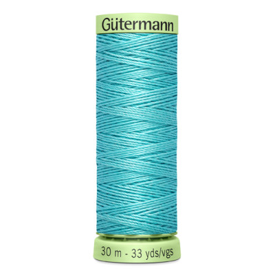 192 Knoflíková pevná "režná" nit Gütermann 100% PES, tyrkysová