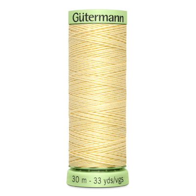 325 Knoflíková pevná "režná" nit Gütermann 100% PES, světle žlutá