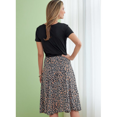 Střih Butterick 6743 zvonová sukně