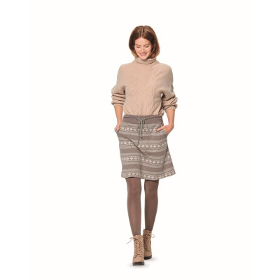 Střih Burda 6154, návod na šití: áčková sukně, mini sukně