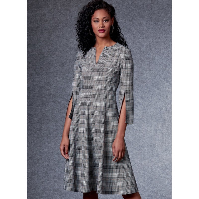 Střih Vogue 1724 šaty s princesovými švy