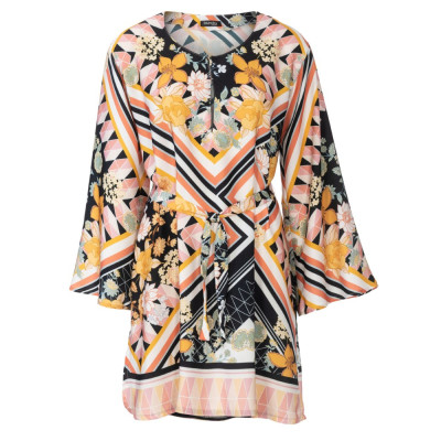 Střih Burda 6126, návod k šití: tunika, tunikové šaty