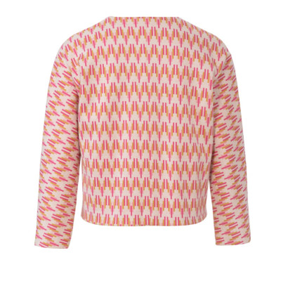 Střih Burda číslo 6123 otevřené sako bez límce, delší sako