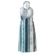Střih Burda 6118, návod k šití: zavinovací šaty za krk, top za krk