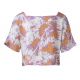 Střih Burda 6117, návod k šití: tričkové šaty, volné letní šaty, krátké tričko, crop top