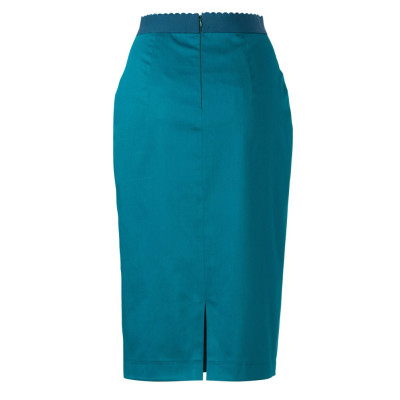 Střih Burda 6112, návod na šití: pouzdrová sukně s pružným pasem