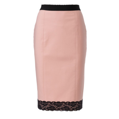 Střih Burda 6112, návod na šití: pouzdrová sukně s pružným pasem